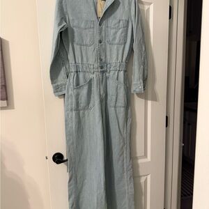 Blue Denim Jumpsuit